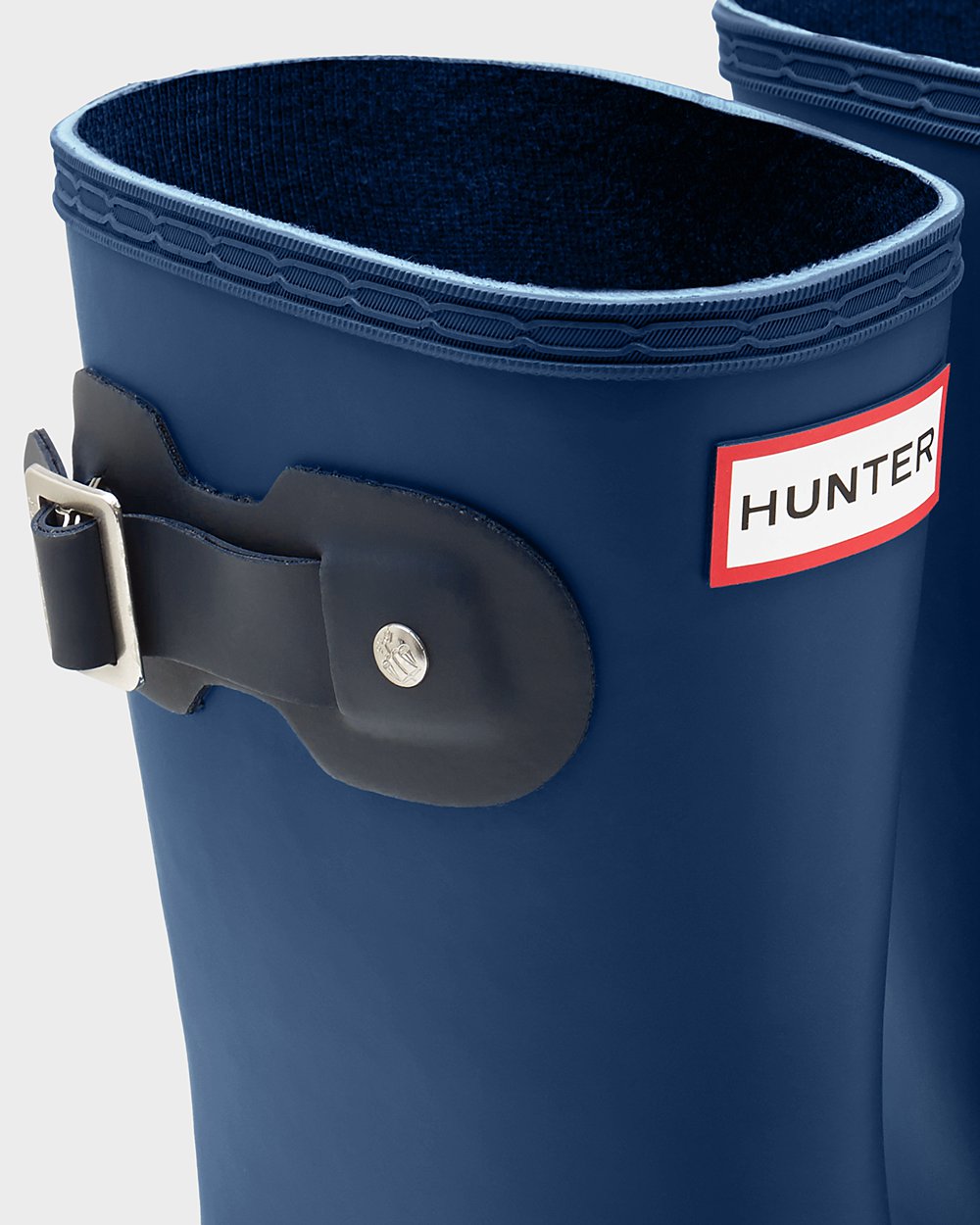 Botas De Cortas Hunter Mujer Original Tour Foldable - Azul Marino - Argentina 3507XIWZM